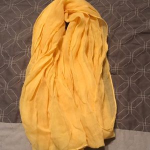 Yellow scarf